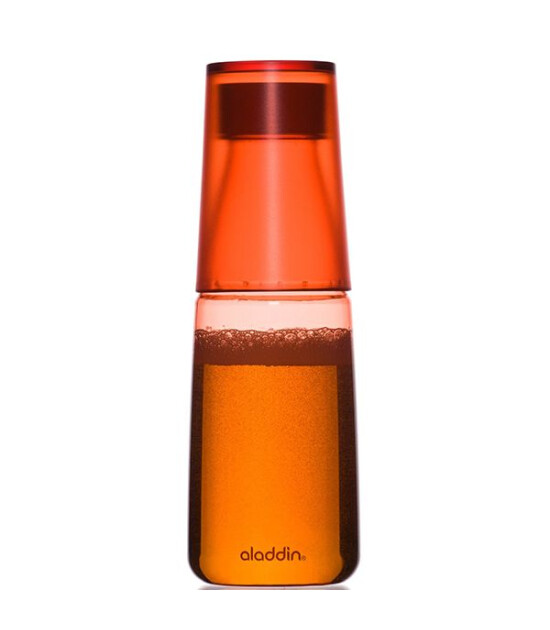 Aladdin Crave Bardaklı Su Matarası 0,75 Lt (Kırmızı)