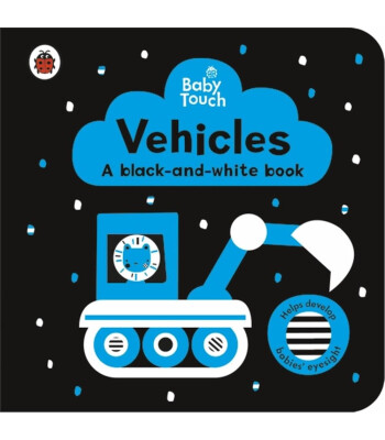 Ladybird Baby Touch: Black and White Book- Vehicles