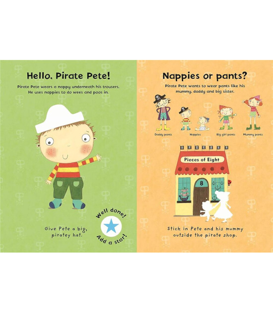 Penguin Random House Children's Uk Pirate Pete's Potty sticker activity book