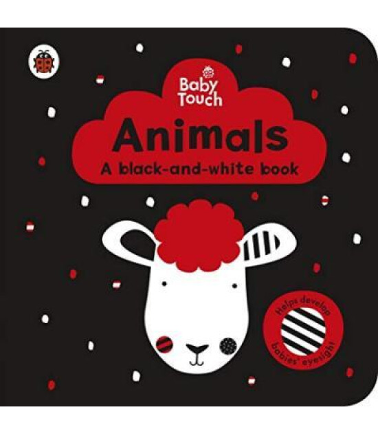 Ladybird Baby Touch Animals a blackandwhite book Keyif Bebesi Kids & Toys
