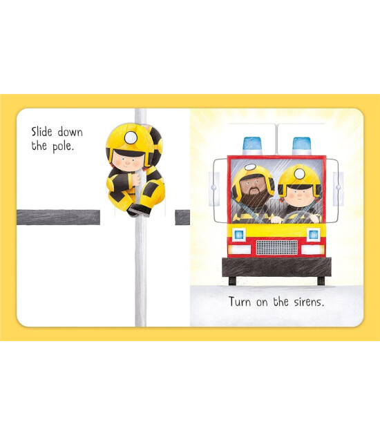 Penguin Random House Children's Uk Busy Day: Firefighter : An action play book