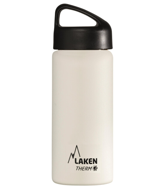 Laken Klasik Çelik Termos Şişe (500 ml) // Beyaz
