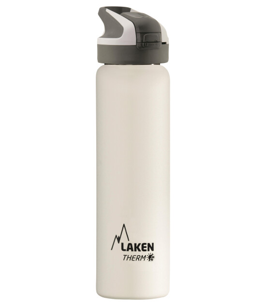 Laken Summit Çelik Termos Pipetli Suluk (750 ml) // Beyaz