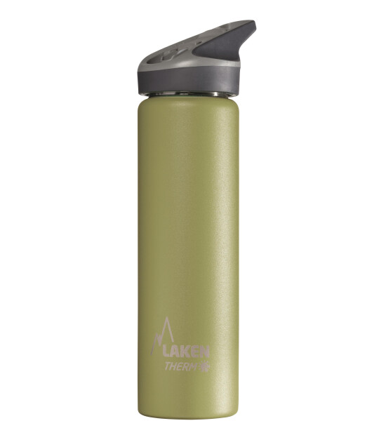 Laken Jannu Çelik Termos Pipetli Suluk (750 ml) // Haki