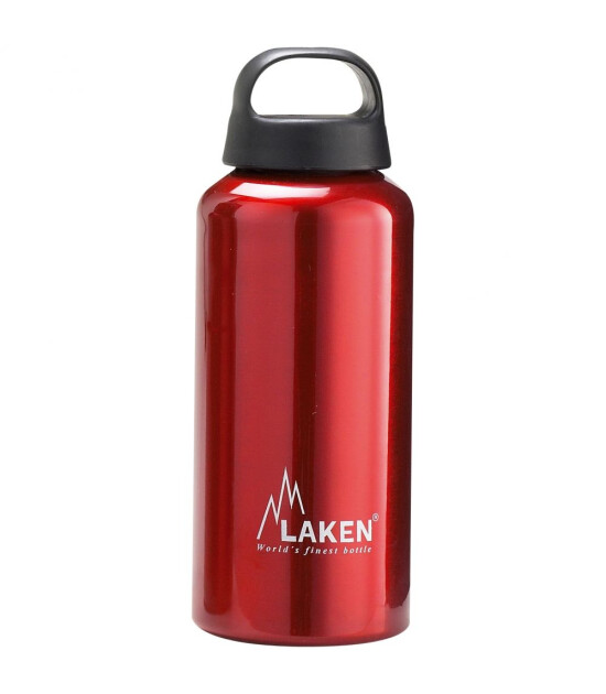Laken Klasik Alüminyum Şişe (0.6L) // Kırmızı