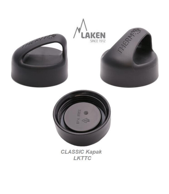 Laken Klasik &Ccedil;elik Termos Şişe (1 Lt) // Beyaz
