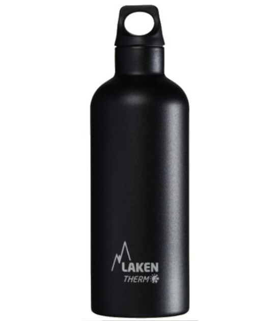 Laken Futura Çelik Termos Şişe (500 ml) // Siyah