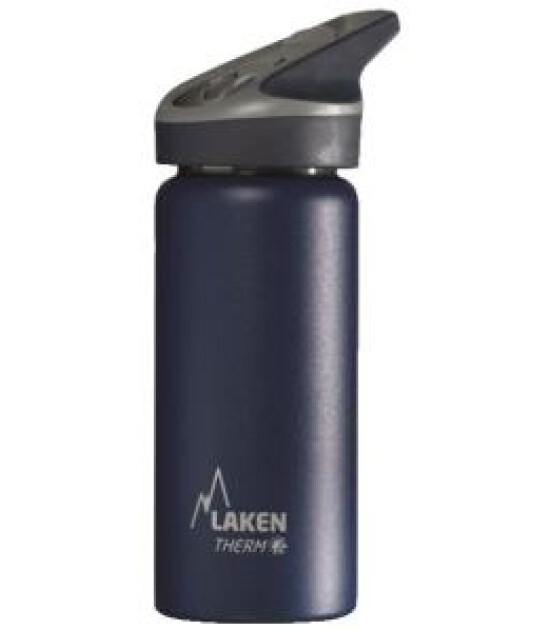 Laken Jannu Çelik Termos Pipetli Suluk (500 ml) // Lacivert