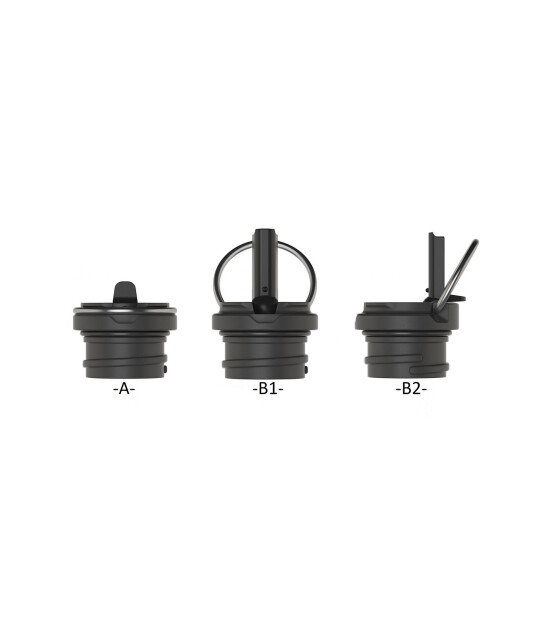 Laken Flow Basic Bottle Pipetli Suluk (1 Lt) // &Ccedil;elik