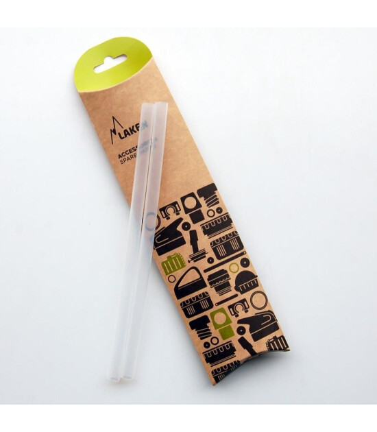 Laken Flow Basic Çelik Şişe Yedek Pipet (350 ml - 130 mm) - kb