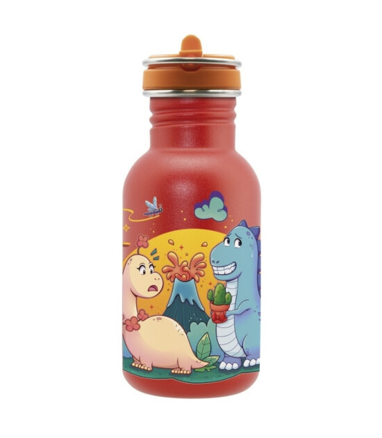 Laken Flow Basic Bottle Pipetli Suluk (500 ml) // Dinos Love