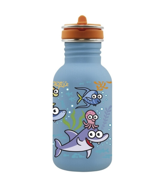 Laken Flow Basic Bottle Pipetli Suluk (500 ml) // Sea Friends