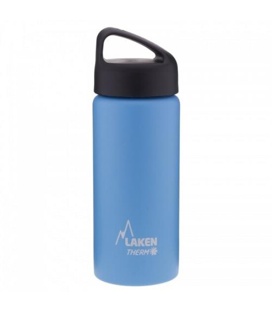 Laken Klasik Çelik Termos Şişe (500 ml) // Cyan