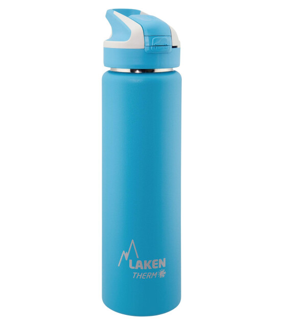 Laken Summit Çelik Termos Pipetli Suluk (750 ml) // Mavi