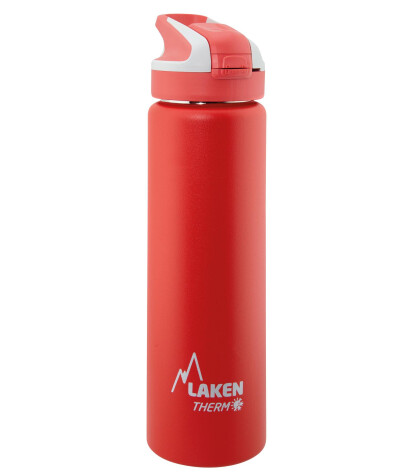 Laken Summit Çelik Termos Pipetli Suluk (750 ml) // Kırmızı