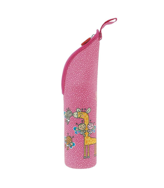 Laken Neoprene Kılıflı Termos Şişe (0.50L) // Jirafa Pink