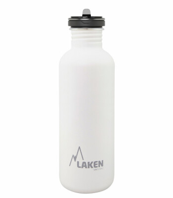 Laken Flow Basic Bottle Pipetli Suluk (1 Lt) // Beyaz