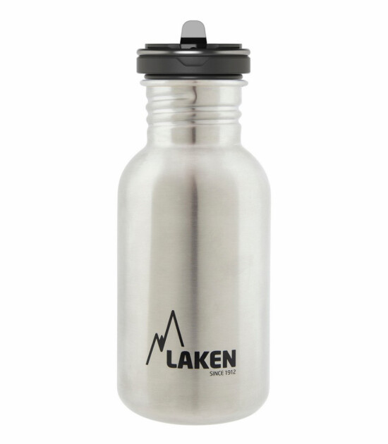 Laken Flow Basic Bottle Pipetli Suluk (500 ml) // Çelik