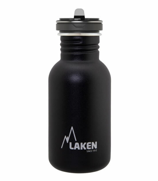 Laken Flow Basic Bottle Pipetli Suluk (500 ml) // Siyah