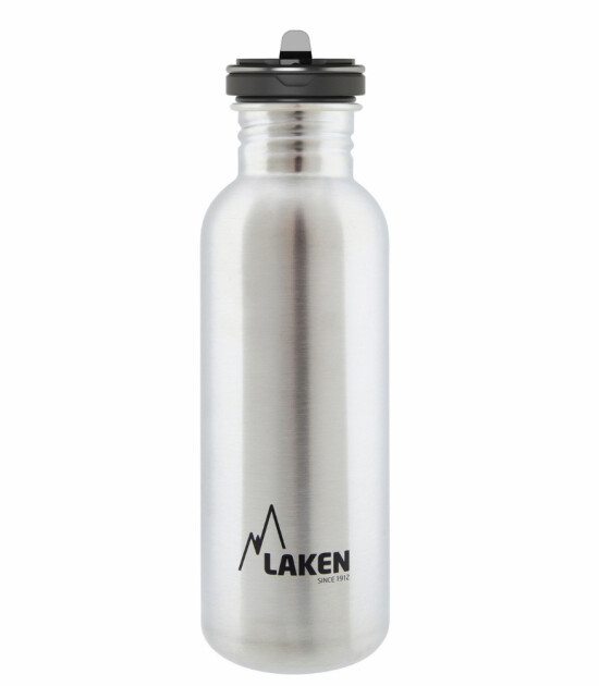 Laken Flow Basic Bottle Pipetli Suluk (750 ml) // Çelik