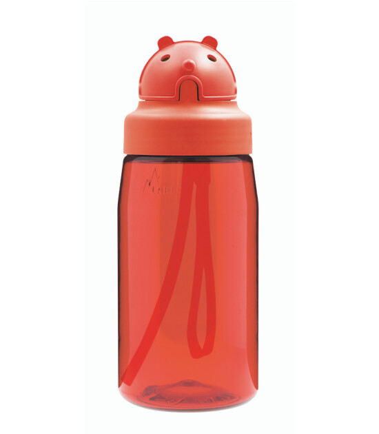 Laken Tritan Pipetli Suluk (450 ml) // Rojo