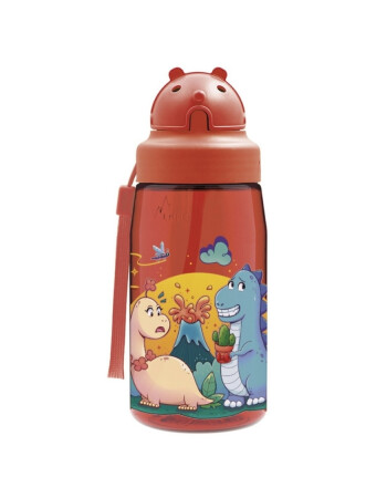 Laken Tritan Pipetli Suluk (450 ml) // Dinos Love