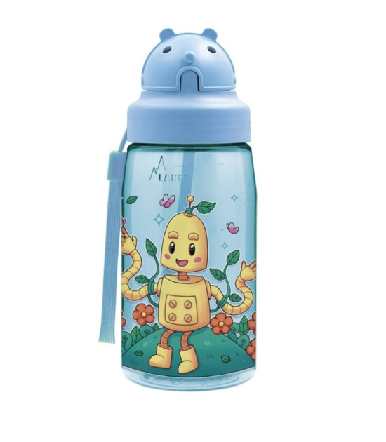 Laken Tritan Pipetli Suluk (450 ml) // Eco Robot