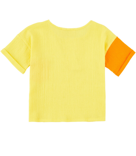 Lally Things ColorBlock Tişört // Sarı