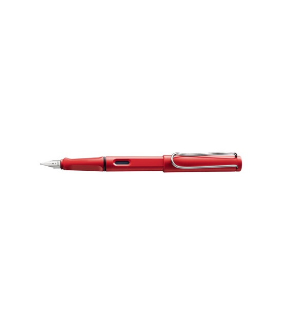 Lamy Safari Dolma Kalem (Metal Klips) (M Uç) // Kırmızı