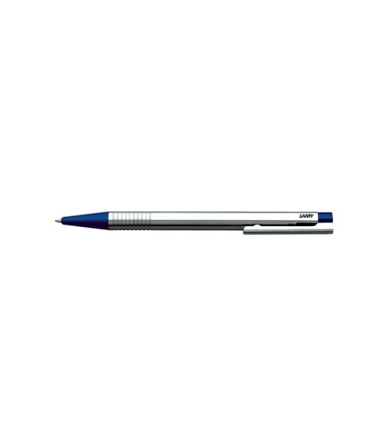 Lamy Logo Tükenmez Kalem (Paslanmaz Çelik) // Mavi