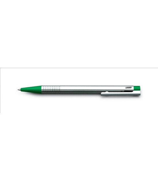 Lamy Logo Tükenmez Kalem (Paslanmaz Çelik) // Yeşil