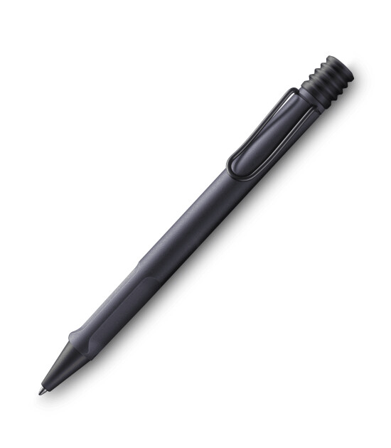 Lamy Safari Tükenmez Kalem (Metal Klips) // Steel Black