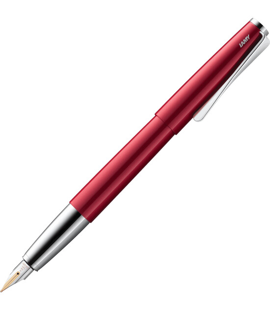 Lamy Studio Dolma Kalem 14K Altın (EF Uç) // Kırmızı