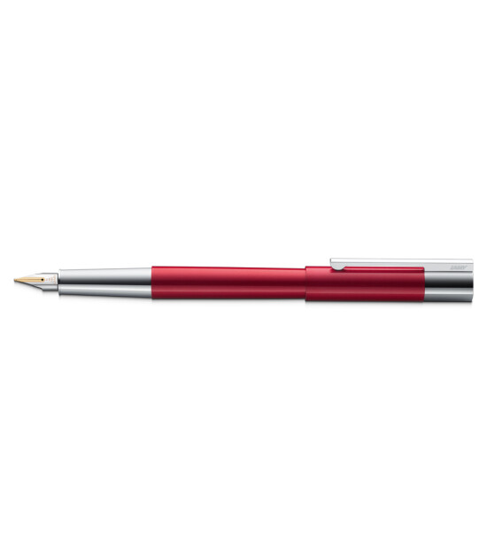 Lamy Scala Dolma Kalem 14K Altın (F Uç) // Kırmızı