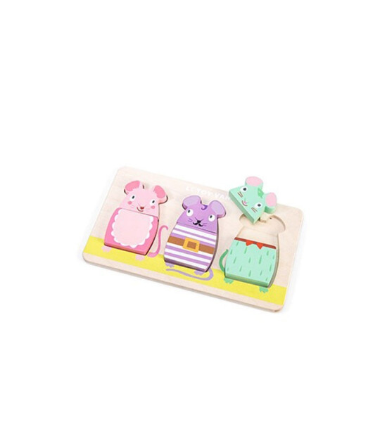 Le Toy Van Petilou Sevimli Fareler Puzzle
