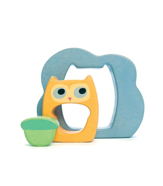 Le Toy Van Petilou Baykuş 3 Parça Puzzle