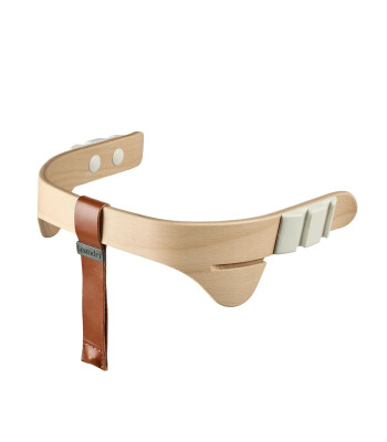 Leander Louie Mama Sandalyesi G&uuml;venlik Barı, Beech natural