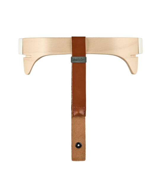 Leander Louie Mama Sandalyesi G&uuml;venlik Barı, Beech natural