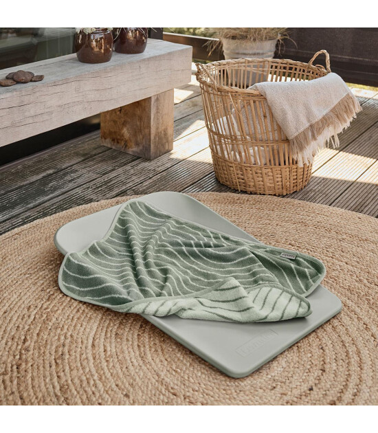 Leander Matty Mini Alt Değiştirme Matı,Sage Green