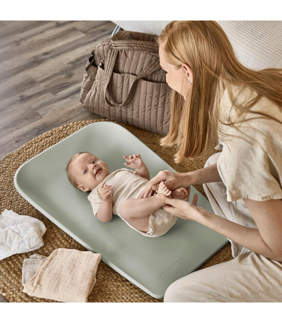 Leander Matty Mini Alt Değiştirme Matı,Sage Green