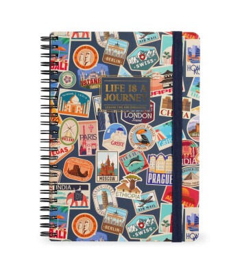 Legami Çizgili Spiral Ciltli Defter - Max // Gezi