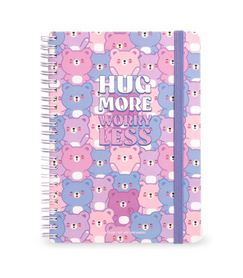 Legami Çizgili Spiral Ciltli Defter - Max // Ayı