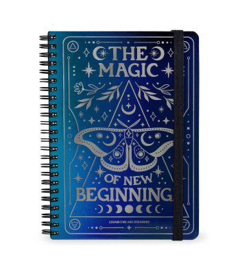 Legami Çizgili Spiral Ciltli Defter - Max // Moth