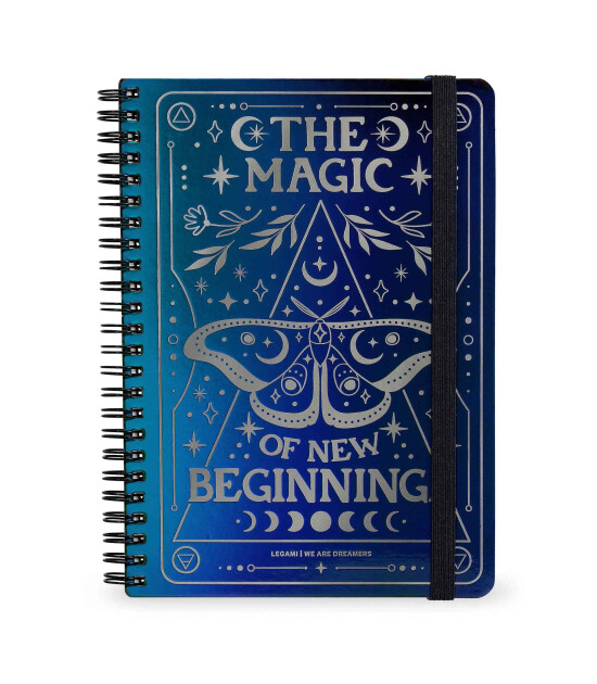 Legami &Ccedil;izgili Spiral Ciltli Defter - Max // Moth