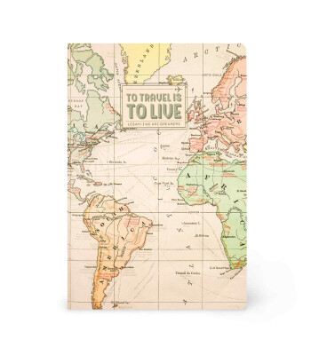 Legami Çizgisiz Defter (Quaderno) Orta // Gezi