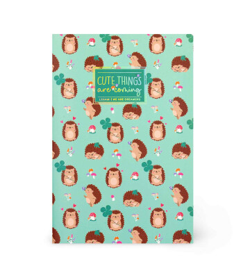 Legami Çizgisiz Defter (Quaderno) Orta // Kirpi