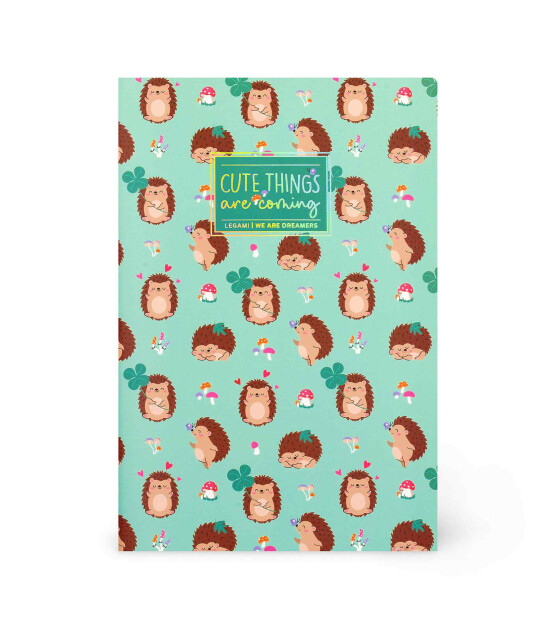 Legami &Ccedil;izgisiz Defter (Quaderno) Orta // Kirpi