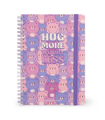 Legami Çizgili Spiral Ciltli Defter - Büyük // Ayı