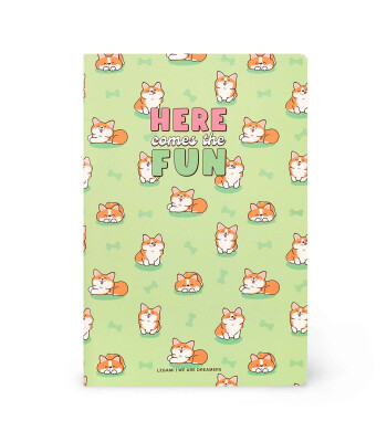 Legami Çizgili Defter (Quaderno) Küçük // Corgi