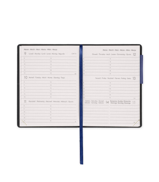 Legami Mini Boy Haftalık Ajanda (2026) // Future Dusk